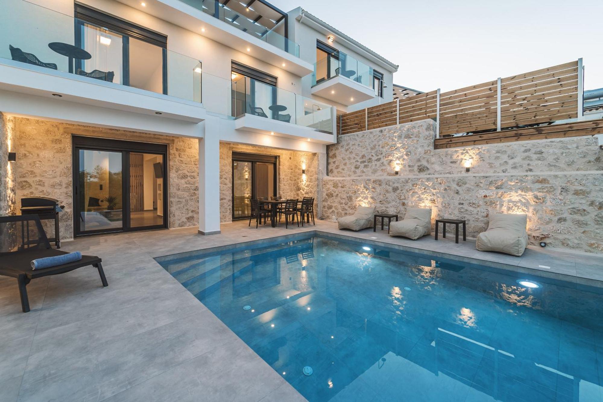 Nemesis Luxury Villas Apolpaina المظهر الخارجي الصورة