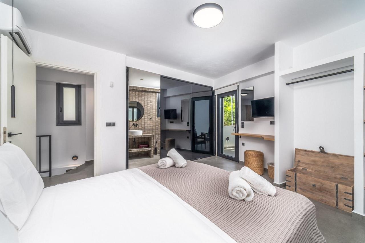 Nemesis Luxury Villas Apolpaina المظهر الخارجي الصورة